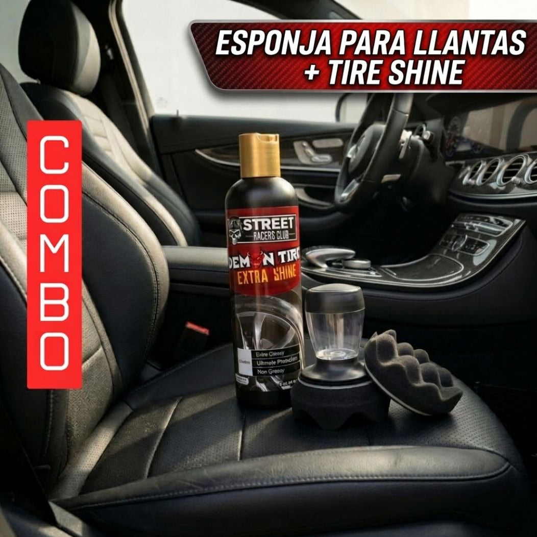 Aplicador Para Llantas + Tire Shine