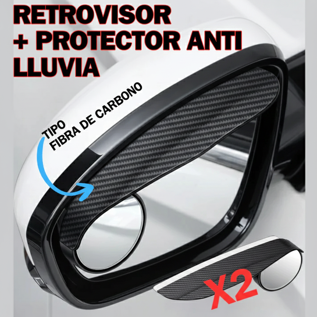Espejo de Punto Ciego - Carbon Fiber